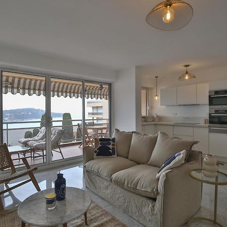 Sublime appartement vue Mer. parking/piscine/clim Villefranche-sur-Mer Extérieur photo